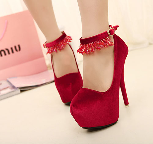 Fashion Waterproof Thin High Heel Shoes For Lady on Luulla
