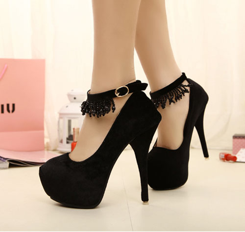 Fashion Waterproof Thin High Heel Shoes For Lady on Luulla