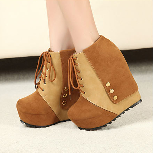 heeled waterproof boots