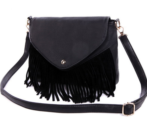 TASSEL SMALL BAG BLACK main image 0