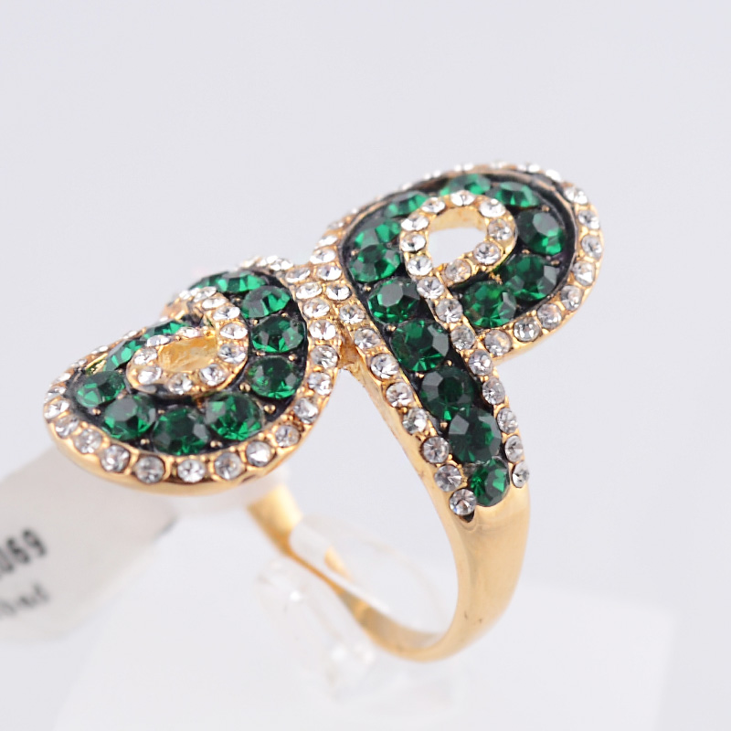 Fashion Jewelry Eightshaped Crystal Decoration Ring (ssjz0186) on Luulla